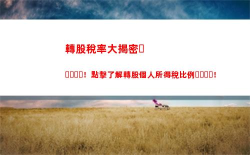 薪酬漲了還要交稅？來了解個人所得稅扣除個人比例，省下錢途無限！